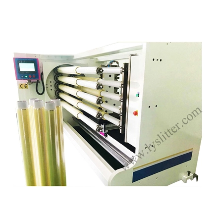 LY-7010 10 arbres Ruban adhésif Bûche Machine à paillettes