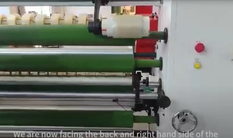 Réglage du tube de bande et de papier