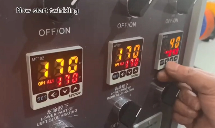 Comment pulvériser de la colle sur la machine d'emballage A4