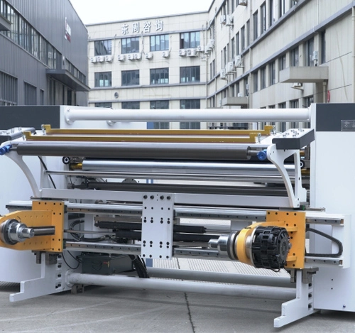 HCH3-1300R2/1700R2 Machine de rebobinage à double arbre pour papier et film, votre meilleur choix pour les solutions de refente
