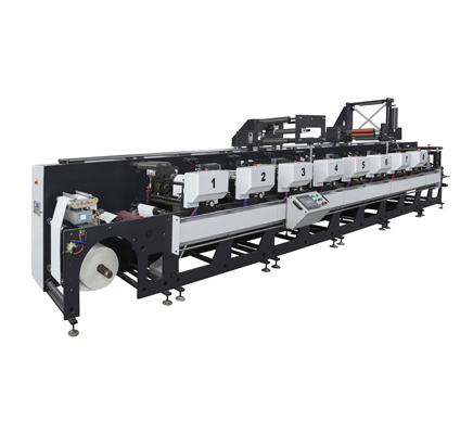 Machine d'impression flexographique de type unité