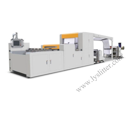 Machine de découpe de papier de papeterie avec puching et machine d'emballage de film avec impression jet d'encre