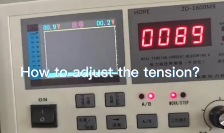 Comment régler la tension d'une machine de découpe de papier thermique ?