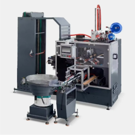 LYDG-370/470/570 Rebobineuse à tourelle entièrement automatique sans colle non-stop